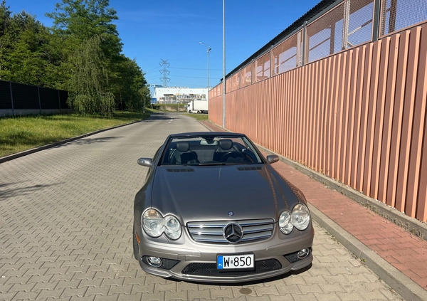 Mercedes-Benz SL cena 94900 przebieg: 174221, rok produkcji 2007 z Łomianki małe 37